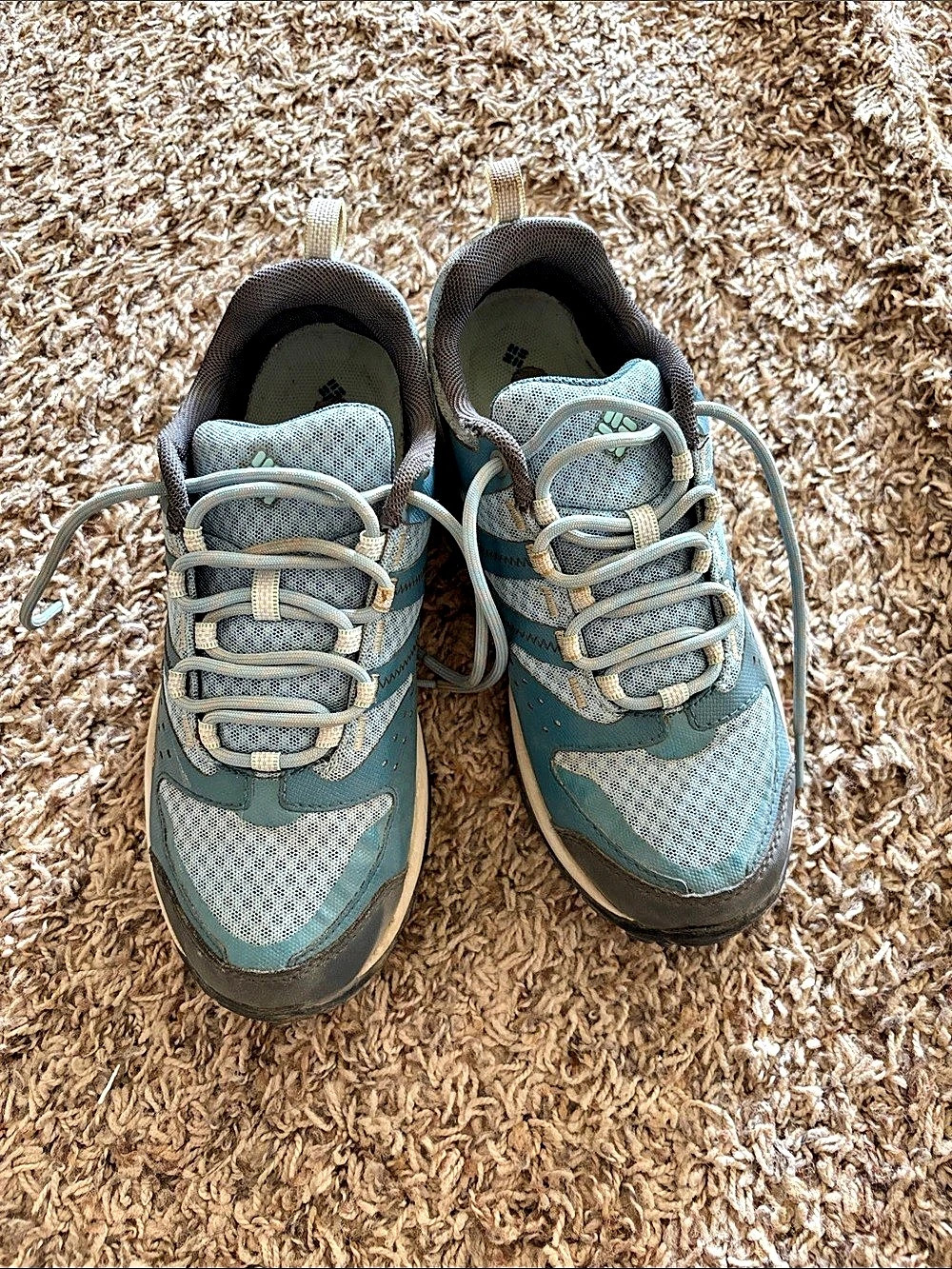 Columbia Blue & Gray Athletic Shoes